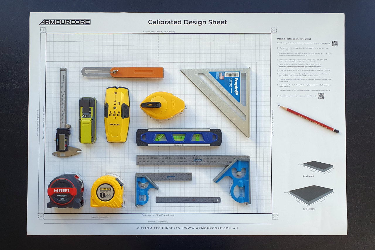 Instruction Image (Rev 2), Step 04 armourcore.com.au - Custom Tech Inserts