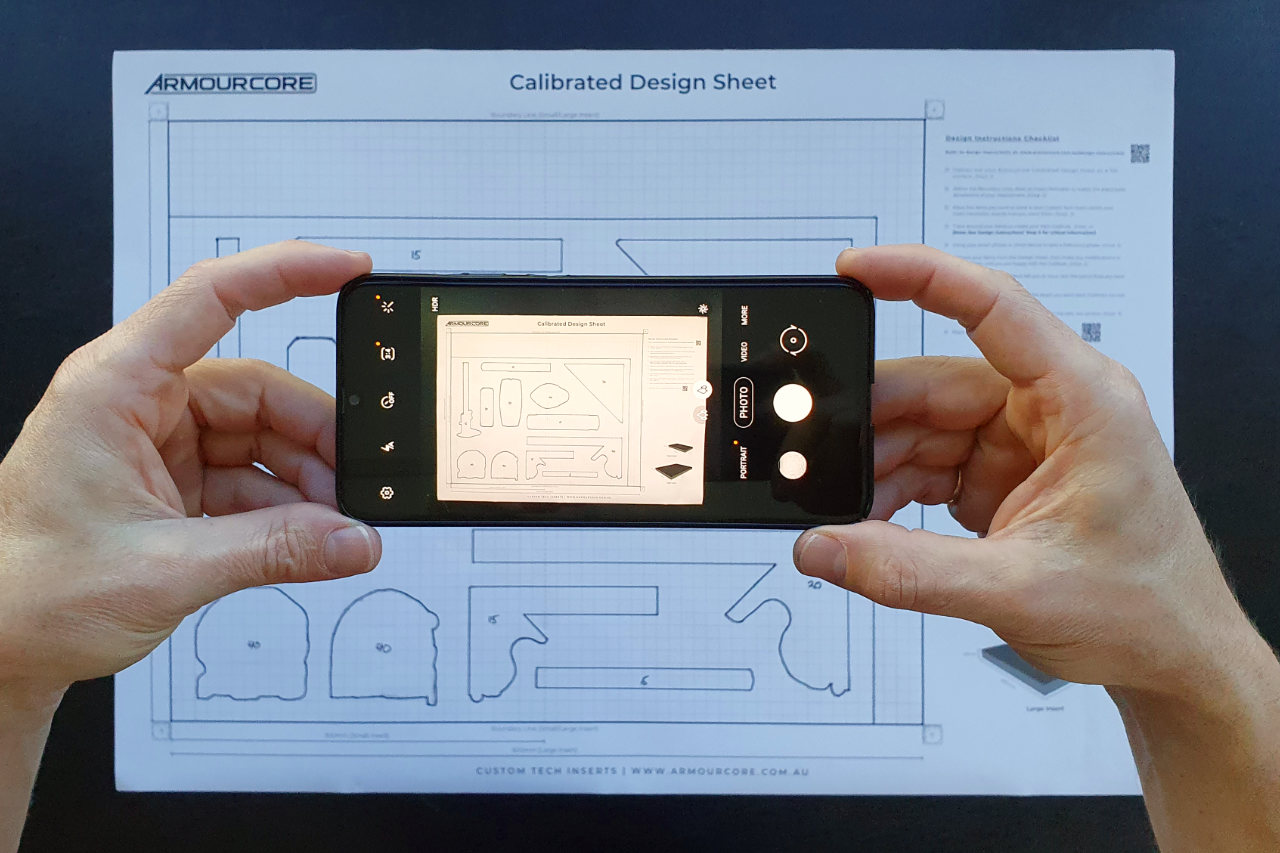 Instruction Image (Rev 2), Step 09 armourcore.com.au - Custom Tech Inserts